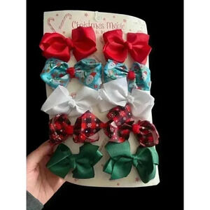 10 pack of colored bows NEW